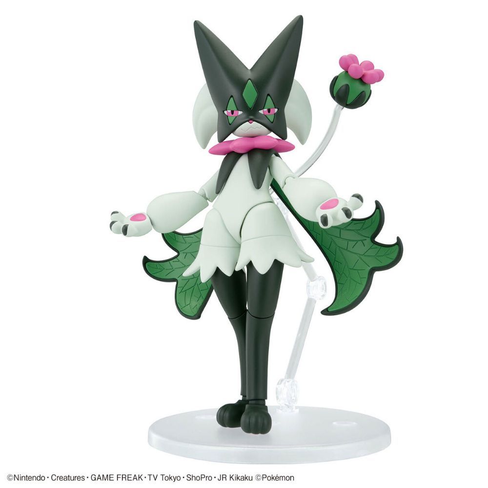 **ของแท้ พร้อมส่ง** Bandai Pokemon Plamo Collection 56 Select Series Meowscarada มาสเคอเนีย - โปเกมอน - รูปที่ 2