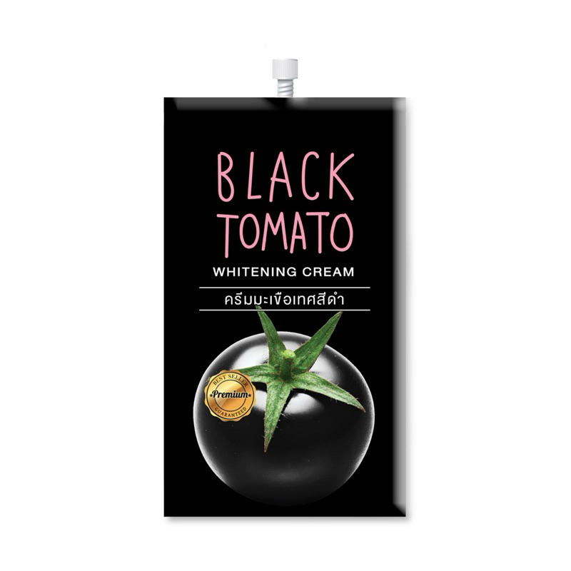 ฟูจิ แบลค โทเมโท ไวท์เทนนิ่ง ครีม 10 ก. FUJI PREMIUM BLACK TOMATO WHITENING CREAM  10G ครีมมะเขือเทศดำ