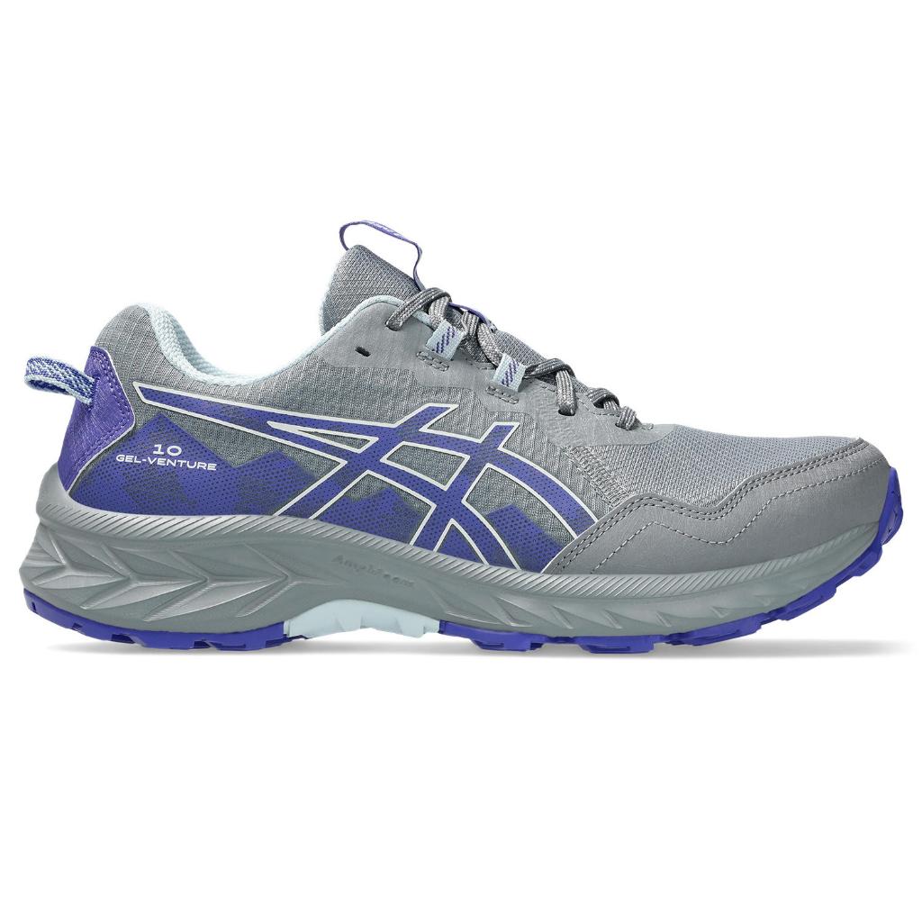 ASICS : 1012B759.020 GEL-VENTURE 10 WOMEN RUNNING ผู้หญิง รองเท้าเดินป่า ของแท้  GRAVEL/BLUE VIOLET