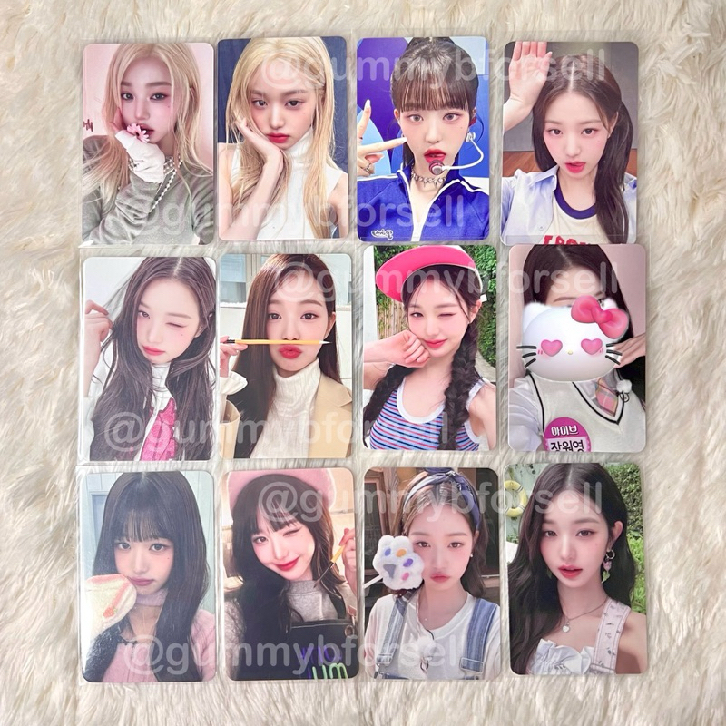 การ์ด ive พร้อมส่ง วอนยอง Switch / wave /mine การ์ดแท้ photocard Wonyoung