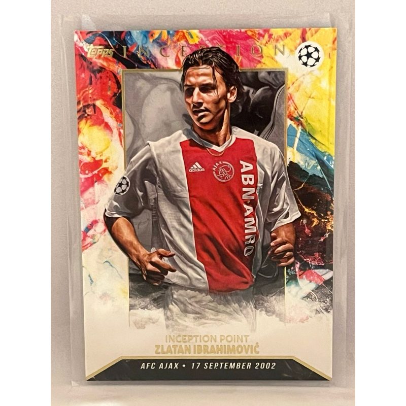 การ์ดฟุตบอล Topps Inception 2023 - 2024 Zlatan Ibrahimovic Base