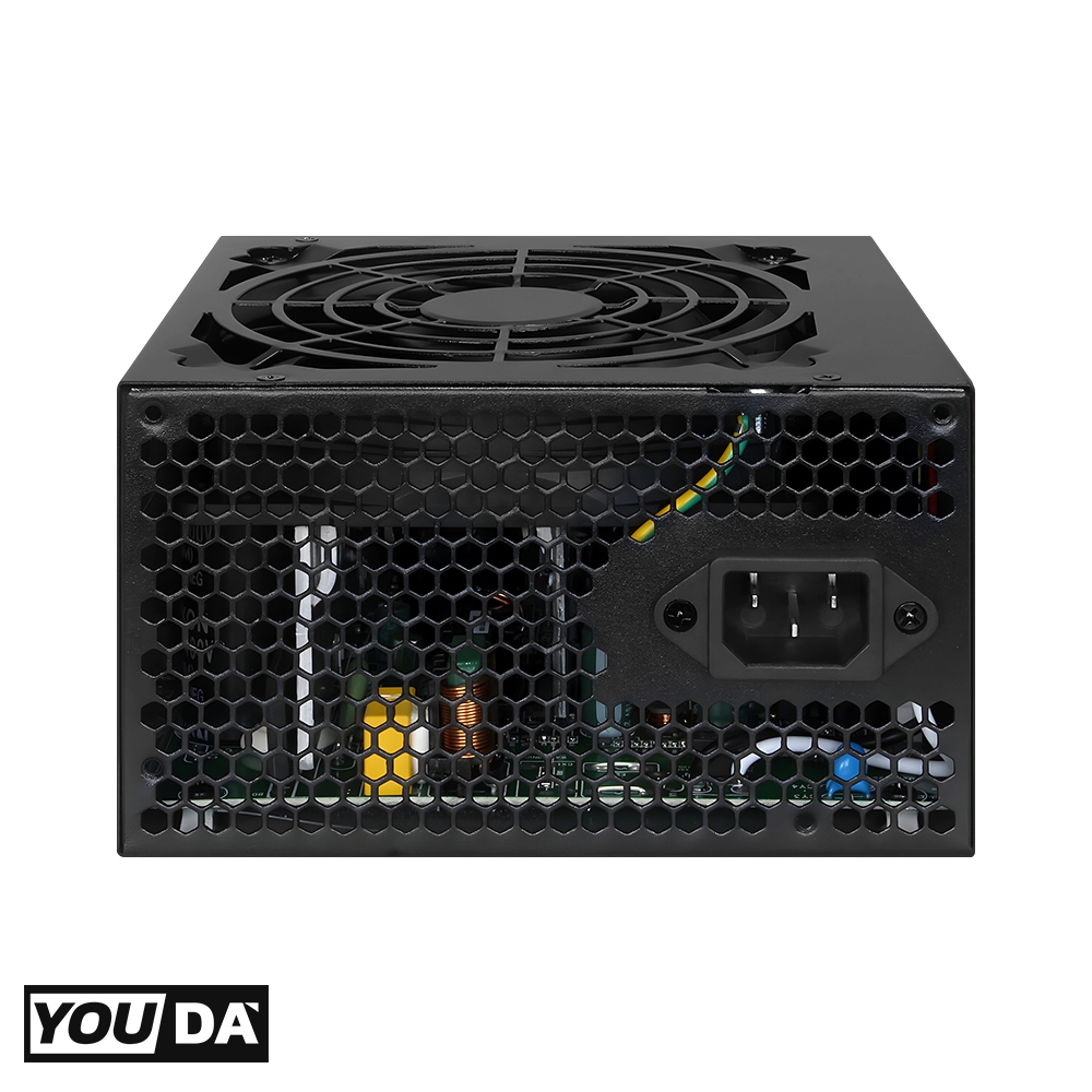 YOUDA เพาเวอร์ซัพพลาย ATX รับประกัน 1ปี มีให้เลือก 4 แบบ 400W/500W/550W/650W อุปกรณ์จ่ายไฟ คอมพิวเตอร์ Power Supply