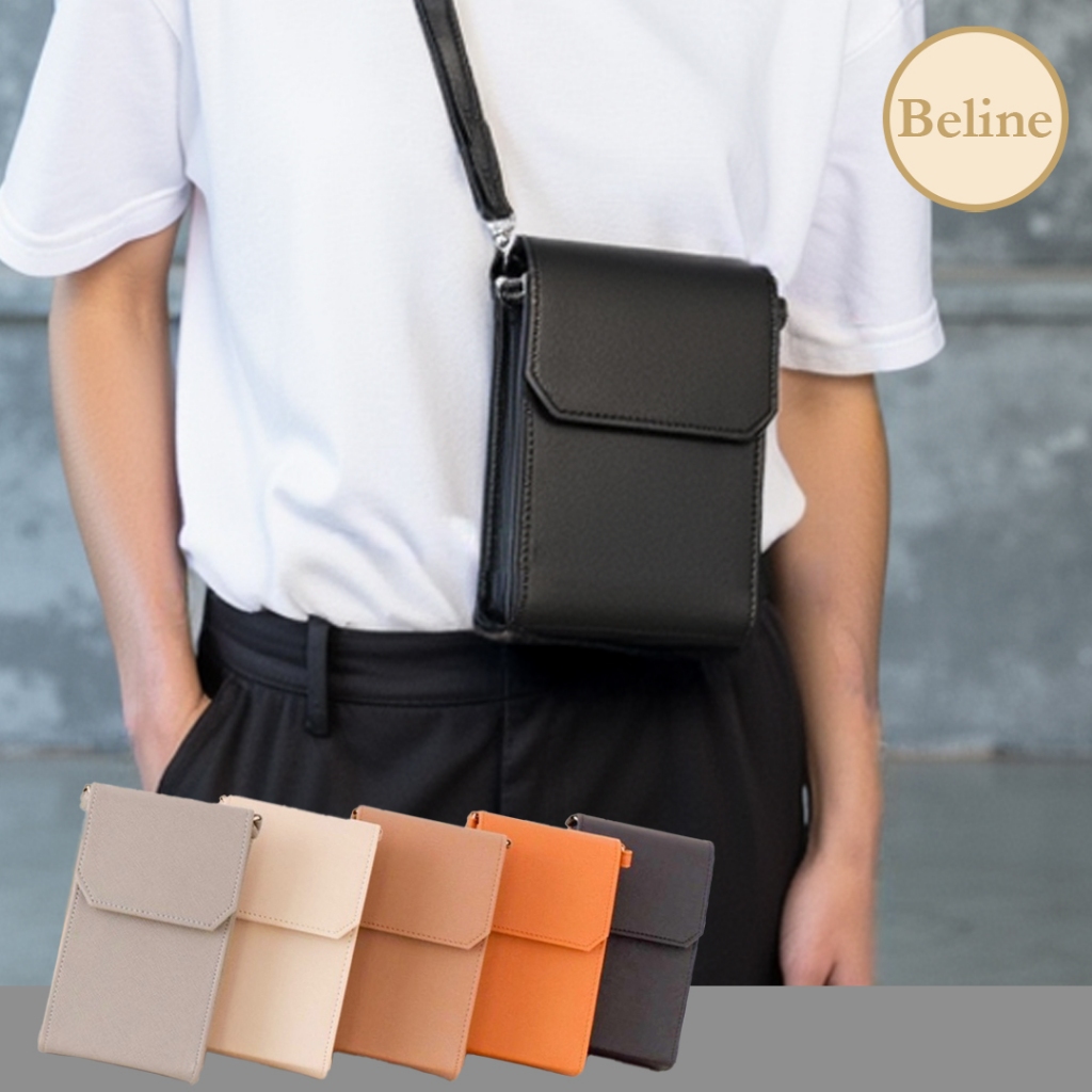 BELINE Tess กระเป๋าสะพายข้างผู้ชาย กระเป๋าหนัง PU พรีเมี่ยม กระเป๋าสะพายข้างแฟชั่น Made in Thailand