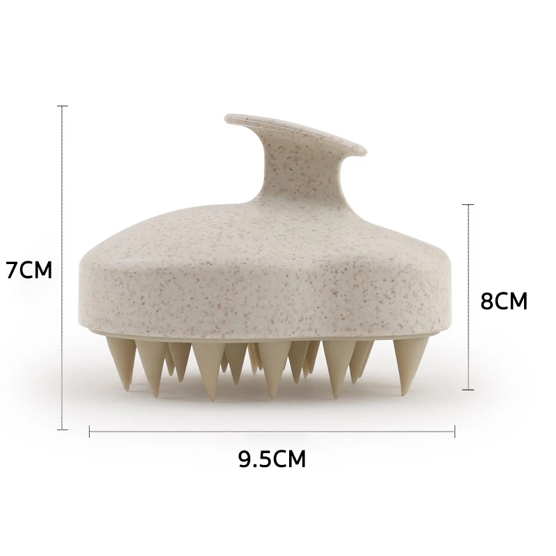 Oneworldshop แปรงสระผม แปรงนวดหนังศีรษะ แปรงสระผมซิลิโคน ถนอมหนังศีรษะ นวดผ่อนคลาย สระผมให้สะอาดยิ่งขึ้น BO-U015 - รูปที่ 5