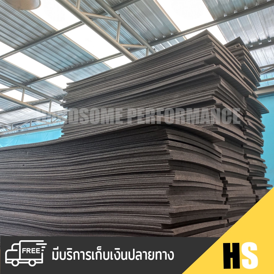 แผ่นโฟมกันกระแทกสีดำโฟม EPE กันกระแทก / รับทำตามแบบ ตัดด้วยเครื่องเลเซอร์ หนา 3.5 ซม(1แผ่น) เฉพาะขนาด 100CM ตัดเป็น2แผ่น ราคา ถูกที่สุด ดีลบีเคเค แกลเลอรีภาพที่ 2