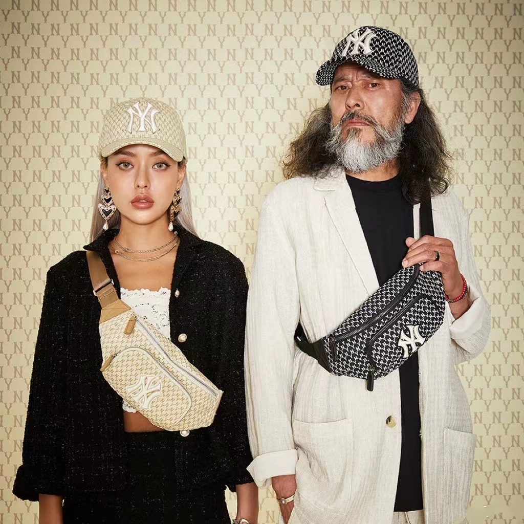 กระเป๋า MLB NY กระเป๋าสะพายข้าง/กระเป๋าผู้หญิง/กระเป๋าคาดอก