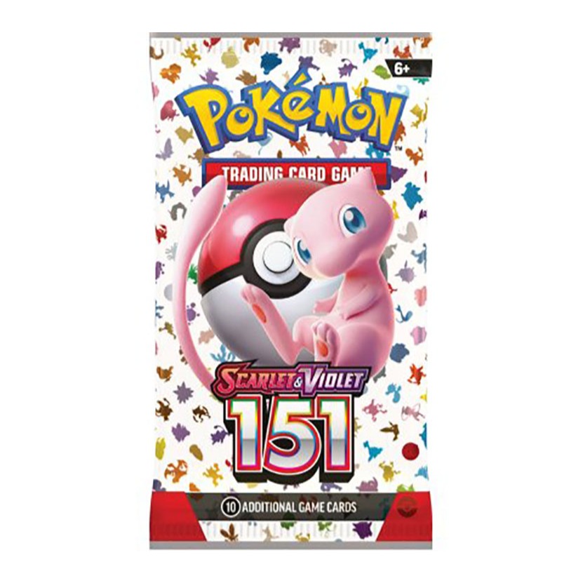 (เก็บโค้ดในVideo/Live) พร้อมส่ง Pokemon TCG Scarlet & Violet 151 Booster Pack (Eng ver.)