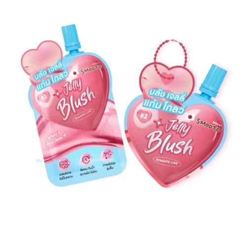 (1ซอง) สมูทโตะ บลัชเจลลี่ Smooto What's Your Love Jelly Blush 3 กรัม