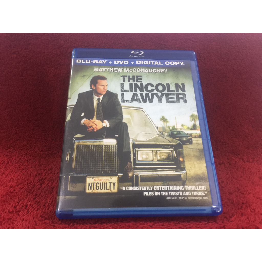 DVD+BD สากล The Lincoln Lawyer สภาพตามรูปปก ZD18-72