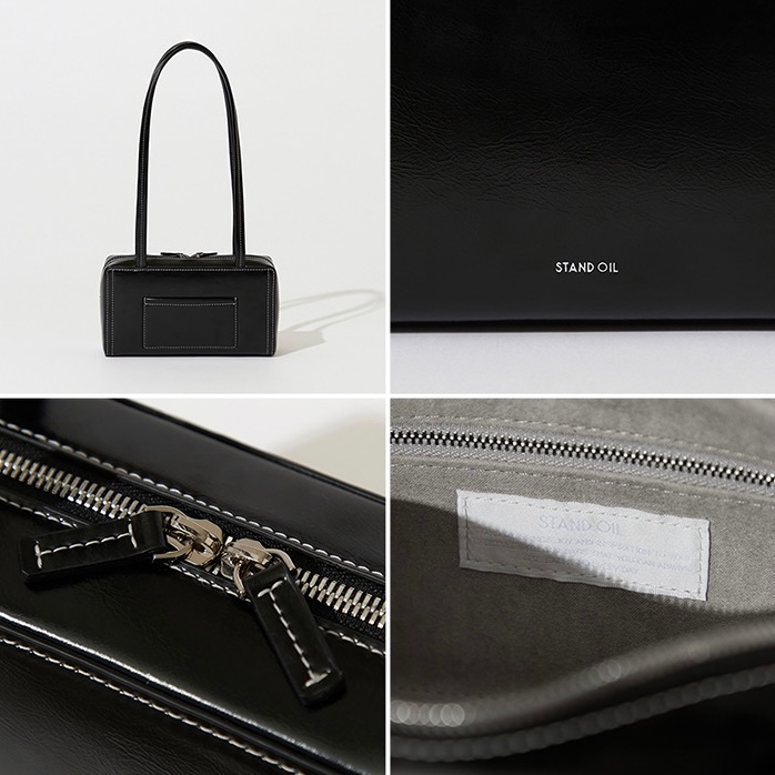 OUTLETS 🇰🇷 STAND OIL Post Bag / Black / Sand / Mocha 💯นำเข้า+ มาพร้อมกระเป๋าใส่หูฟัง