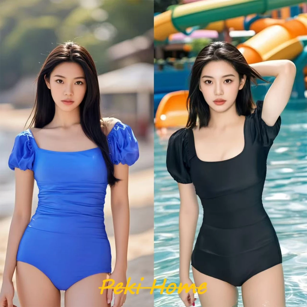 ชุดว่ายน้ำผู้หญิงใหม่ล่าสุด ฤดูร้อน สไตล์เปิดหลัง ใส่แล้วเพรียว