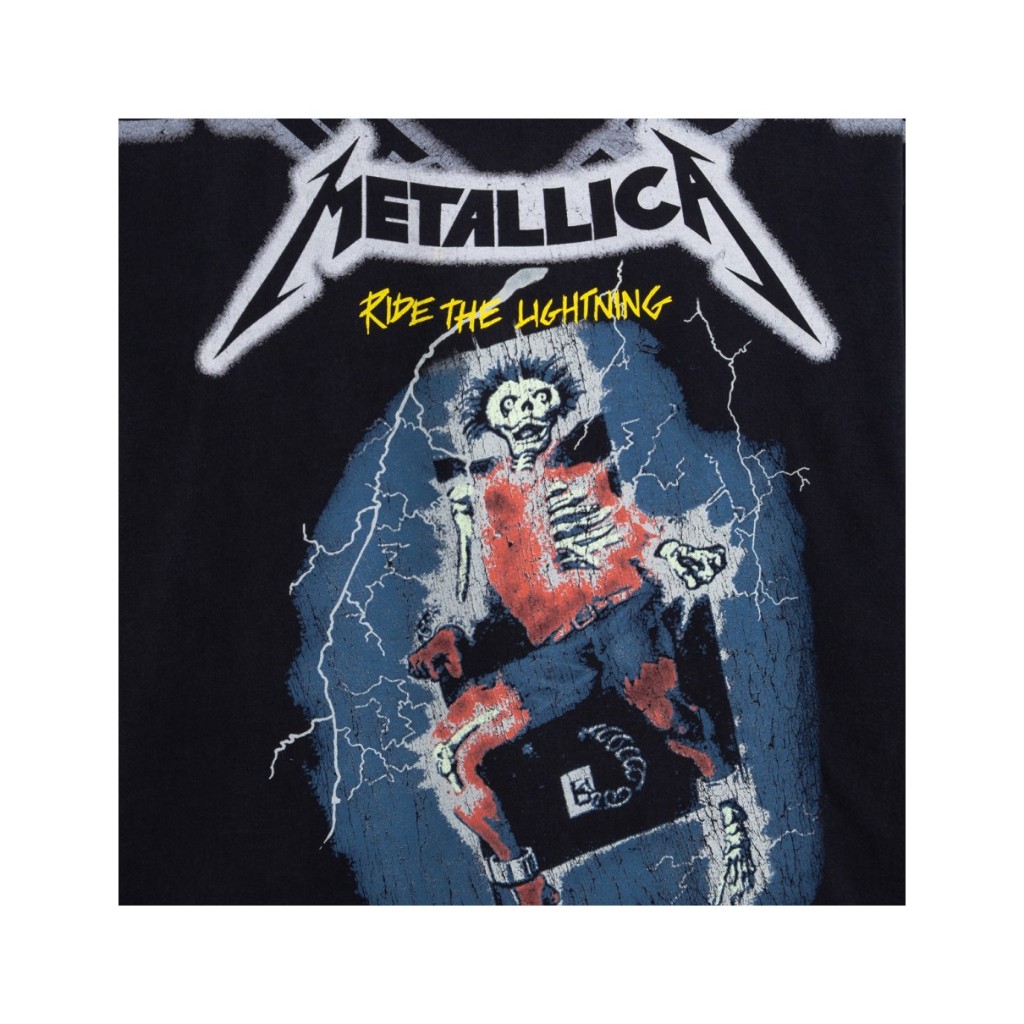 เสื้อยืด CARNIVAL X METALLICA RIDE THE LIGHTNING OVP OVS T-SHIRT พร้อมส่ง