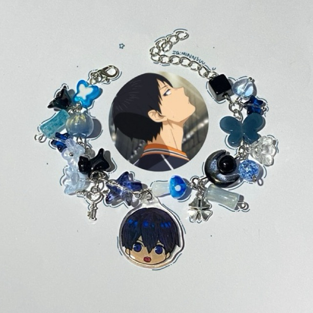 Haikyuu 🏐 กำไลข้อมืออนิเมะ เรื่อง ไฮคิว คู่ตบฟ้าประทาน