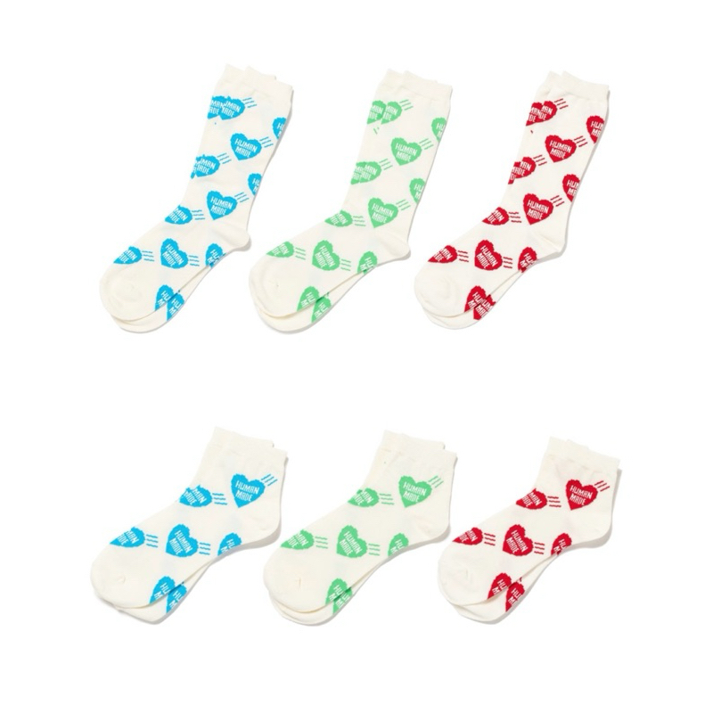 🎉พร้อมส่ง🎉  ❤️🧦ถุงเท้า human made ของแท้100% ซื้อจากช้อปทุกชิ้น❤️🧦