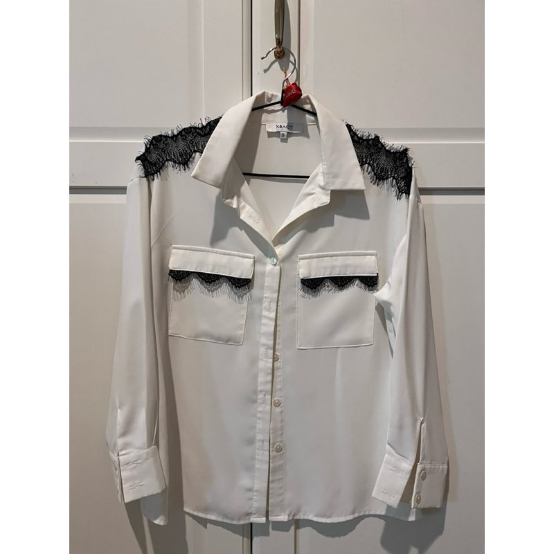เสื้อเชิ้ตผู้หญิง XACT sizeS สภาพ100%