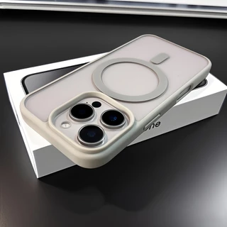 Magnetic เคส เคสไอโฟน 13 for iPHONE 11 15 12 14 เคสไอโฟน 16 pro max 15 ProMax case 12 13 Pro 11 โปร่งใส เคสโทรศัพท์