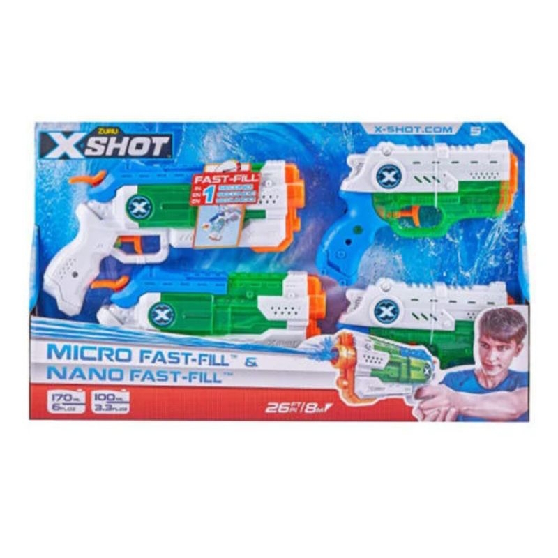 Toyrus X-Shot Micro & Nano Fast-Fill [อายุ 5+ ปี]