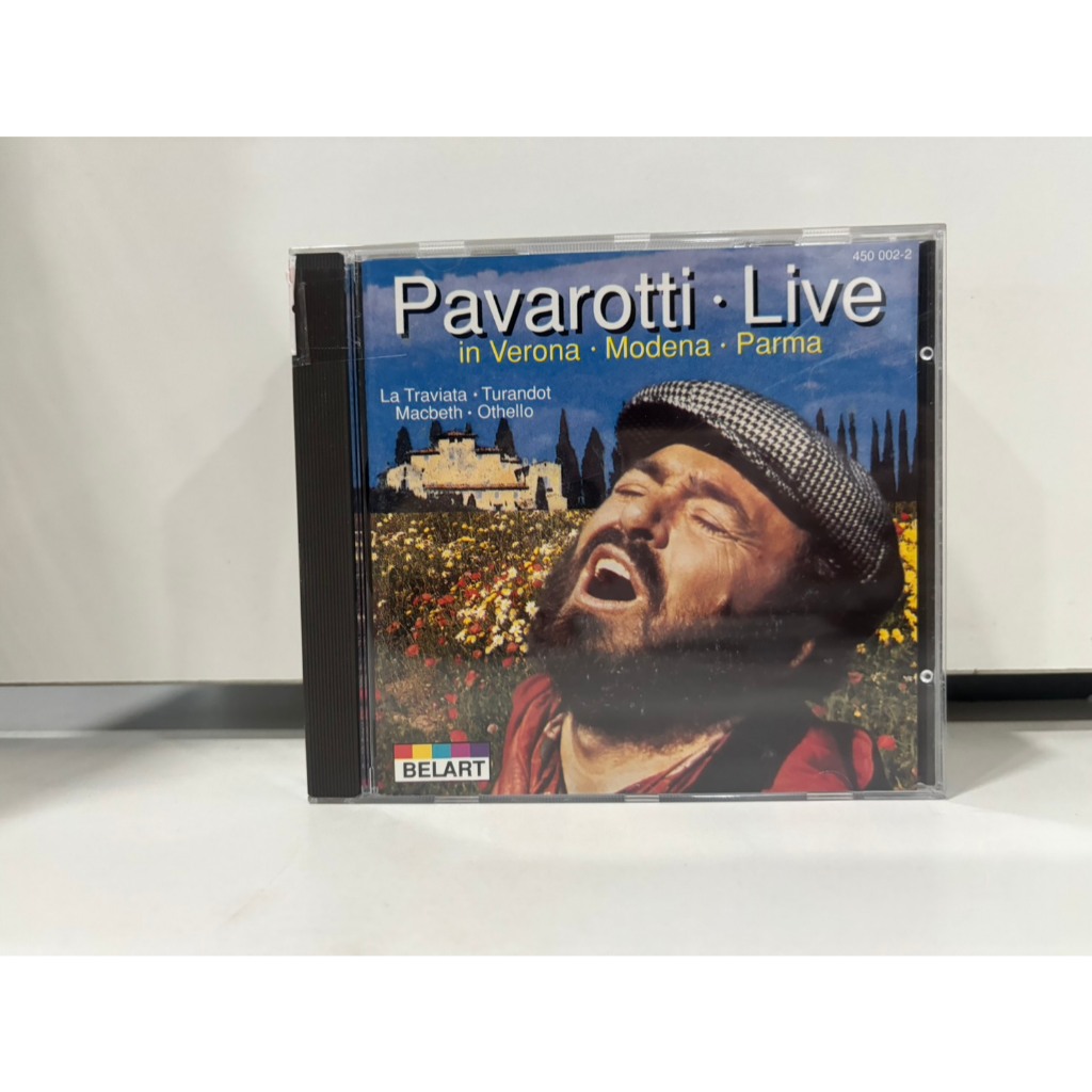 1 CD MUSIC  ซีดีเพลงสากล    LUCIANO PAVAROTTI - Live in Modena, Verona, Parma    (C16C63)