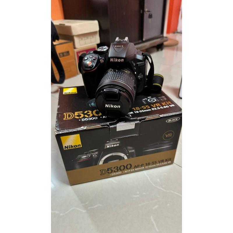 กล้อง Nikon D5300 18-55mm f/3.5-5.6GVR มือสอง