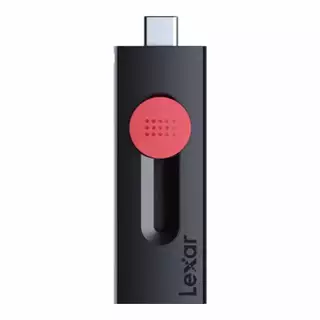 FLASH DRIVE (แฟลชไดร์ฟ) LEXAR JUMPDRIVE DUAL DRIVE D300 USB 3.2 GEN 1 TYPE-C - BLACK