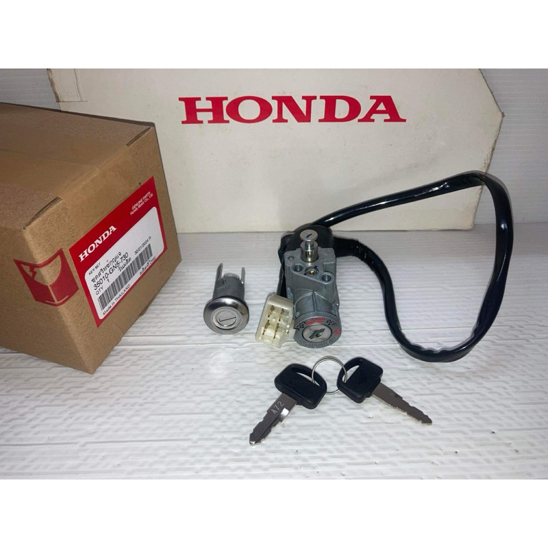 ชุดกุญแจ ตรงรุ่น ดรีม Dream C100N ท้ายมน HONDA (แท้ศูนย์ฮอนด้า) 35010-GN5-730
