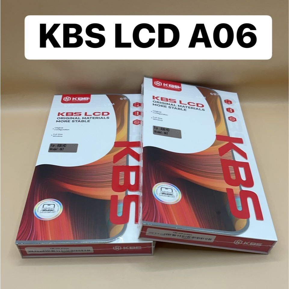 KBS LCD Display หน้าจอ A06 แถมฟรีชุดไขควง