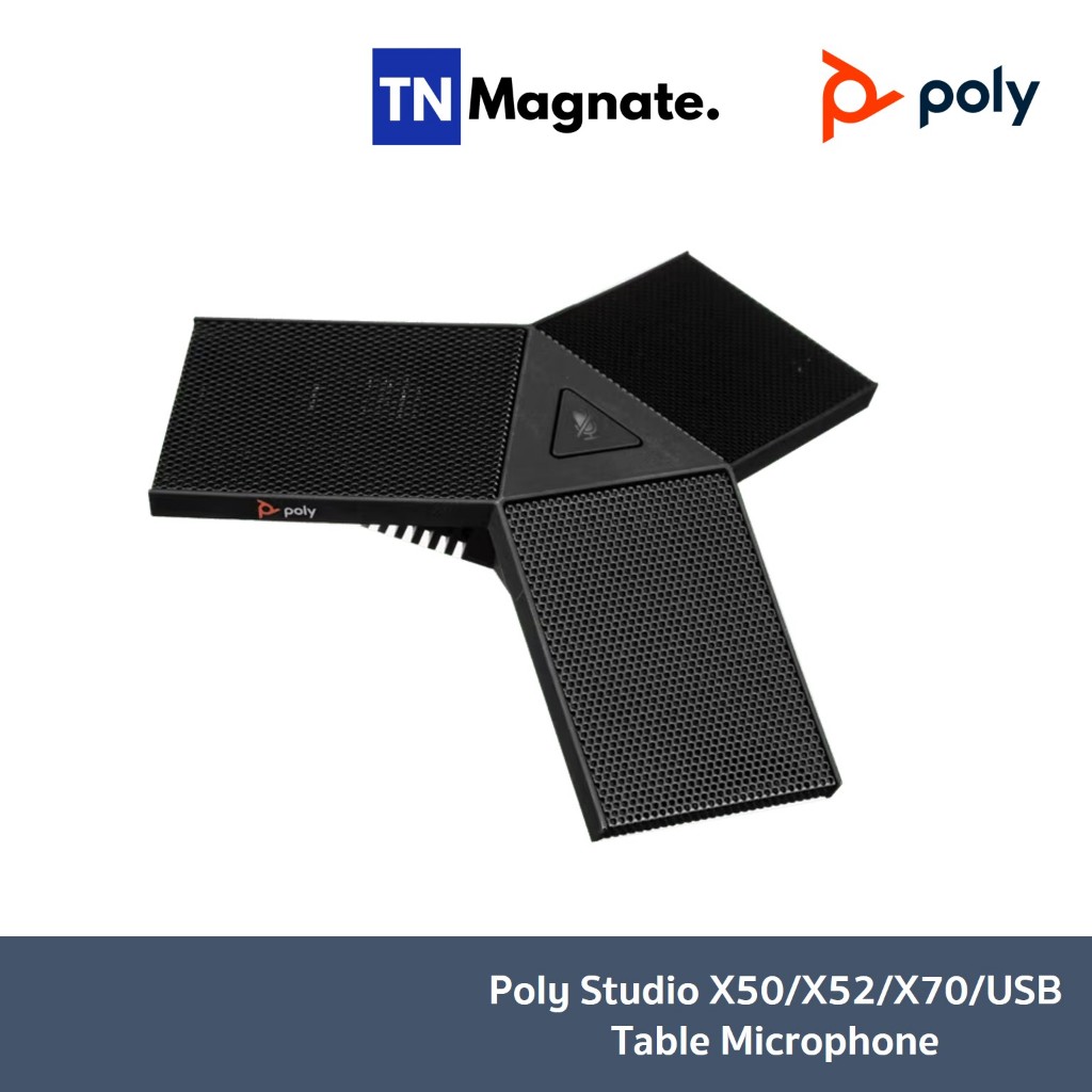 [สตูดิโอไมโครโฟน] Poly Studio X50/X52/X70/USB Table Microphone
