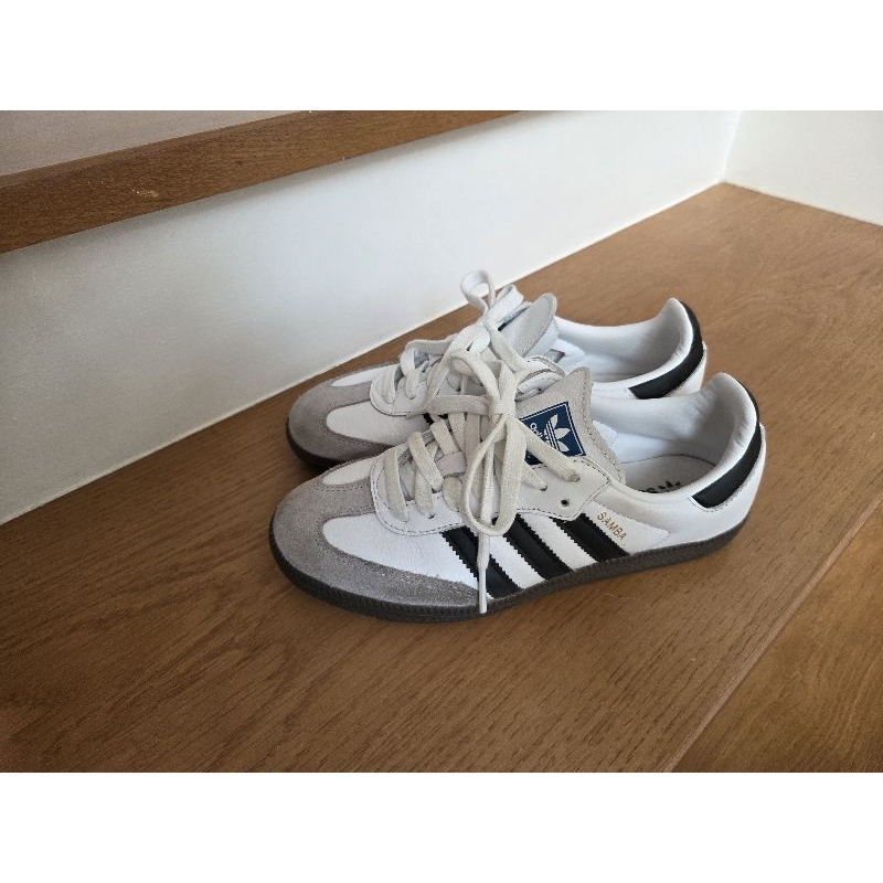 Adidas Samba OG Black/white มือสอง สินค้าใช้เอง ของแท้ shop ไทย Emsphere สภาพ 90%
