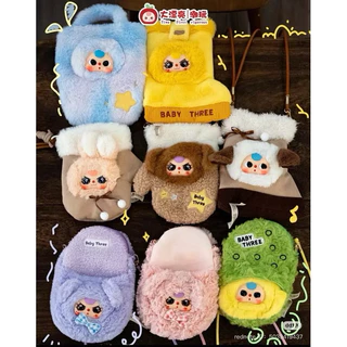 (พร้อมส่งในไทย) Baby Three Mobile Phone Bag (กระเป๋าใส่มือถือเบบี้ทรี) แบบเช็คตัว เช็คตา
