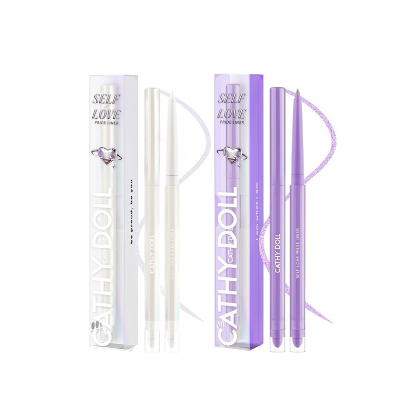 [ซื้อในไลฟ์ลด50%ของแท้] Cathy Doll เคที่ดอลล์ เซลฟ์เลิฟไพรด์ไลเนอร์ 0.25g อายไลเนอร์และอายแชโดว์