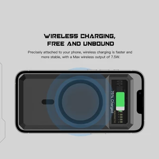 Orsen by Eloop EW55 20000m รุ่นอัพเกรด / EW54 10000mAh MagCharge Magnetic Wireless Power Bank PD 20W