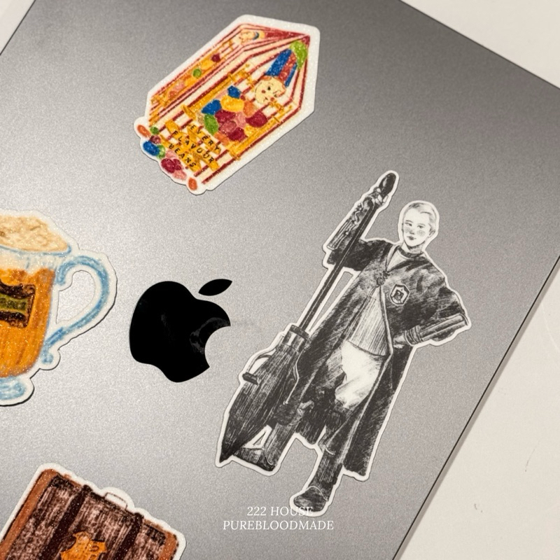 222 House Jumbo Sticker Vol.1 : Slytherin Princess สติกเกอร์ไดคัทชิ้นใหญ่ แฮร์รี่พอตเตอร์ - รูปที่ 2