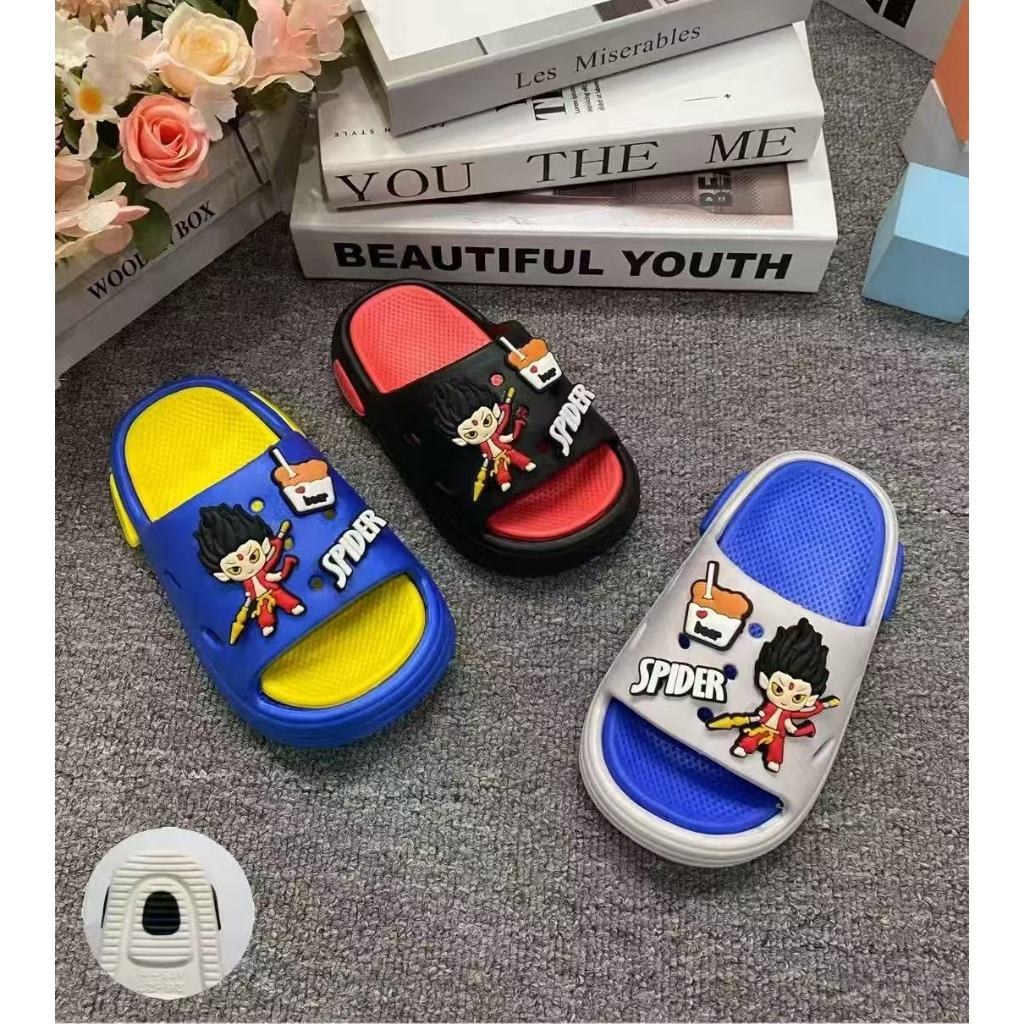 NAZA03 รองเท้าแตะเด็กนาจา สีสันสดใส ยางนิ่มมาก ใส่สบาย SWEET BABY