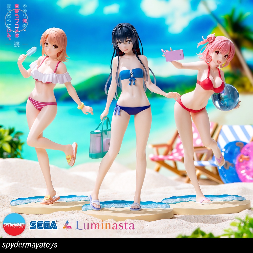 [Pre] ฟิกเกอร์ Yukinoพร้อมส่ง , Yui, Iroha Mid-Summer Tokyo Bay Luminasta – SEGA