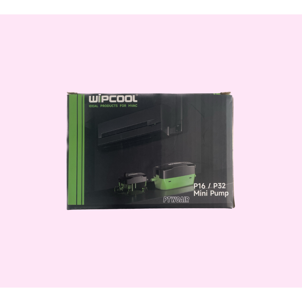 กาลักน้ำแบบซ่อนในเครื่อง ปั้มเดรนน้ำทิ้ง ยี่ห้อ WIPCOOL