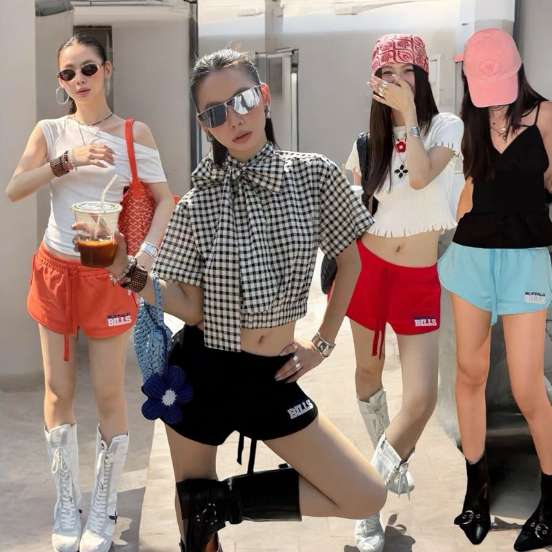 ส่งด่วน 🛵 𝗕𝗨𝗙𝗙𝗔𝗟𝗢 𝗕𝗜𝗟𝗟𝗦 𝗕𝗢𝗟𝗗 𝗠𝗢𝗩𝗘 𝗠𝗠 32-108 สวยรับซัมเมอร์ กับกางเกงขาสั้นสไตล์สปอร์ต