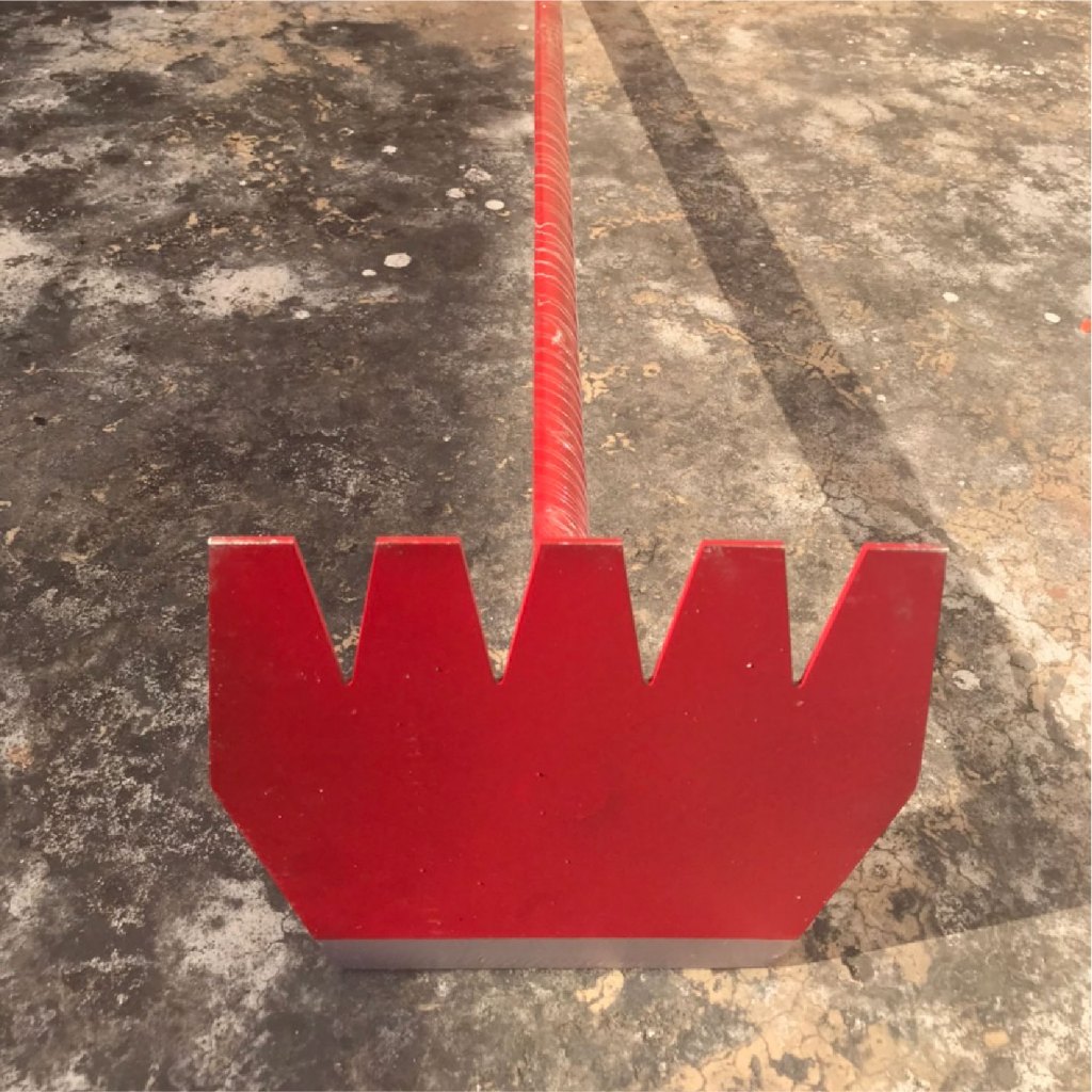 ครอบเหล็ก (ลาโค่) คราดดับไฟป่า พร้อมด้ามเหล็ก ใช้ในการทำแนวกันไฟ งานดับไฟป่า อุปกรณ์ดับไฟป่า