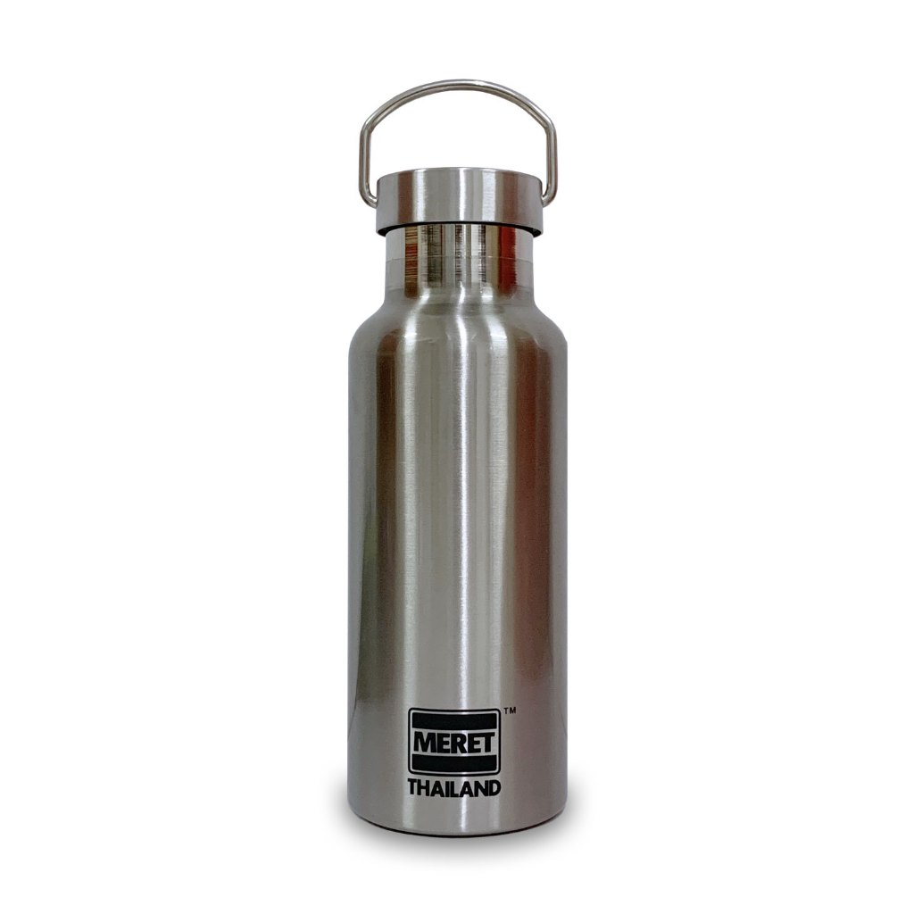 ขวดน้ำแสตนเลส 500 มล. Vacuum Flask Bottle 500ml เก็บความเย็นและเก็บความร้อนได้ ใช้งานง่าย พกพาสะดวก