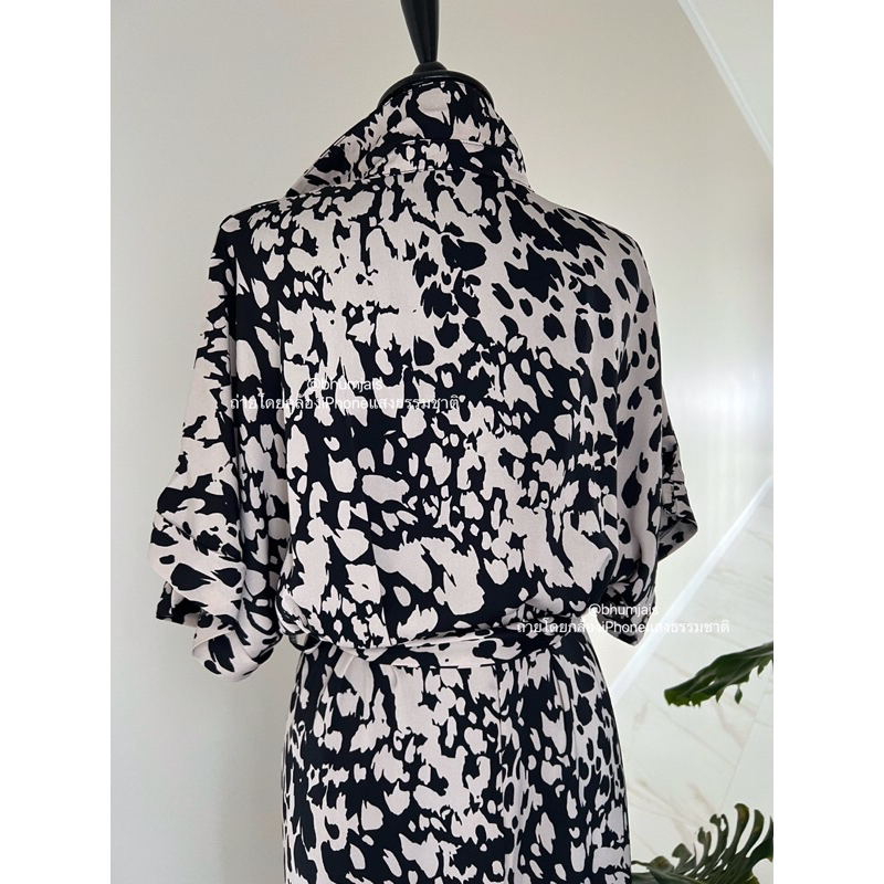 #BJDress240216 เดรสเชิ้ตคอปกกระดุมหน้ายาว - รูปที่ 5