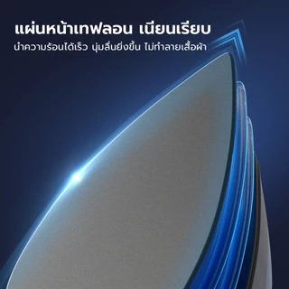 【New】Gaabor เตารีดไฟฟ้า 1200W ปรับอุณหภูมิได้ แผ่นเตารีดเทฟลอน ความร้อนสูงช่วยฆ่าเชื้อแบคทีเรีย