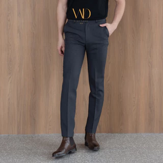 [ขายดี] กางเกงสแล็คชิโน่ขายาว ทรงขากระบอกเล็ก คลาสสิคและวินเทจ- WDNSDAY Retro Chino Pants