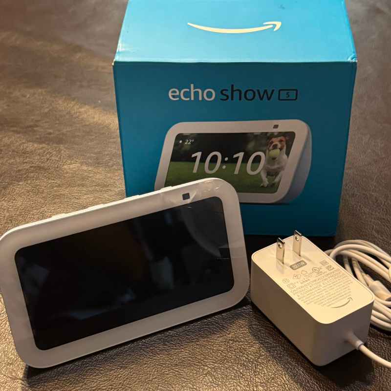 Echo show 5 gen 3rd Cloud Blue - สภาพใหม่มาก จอร้าว