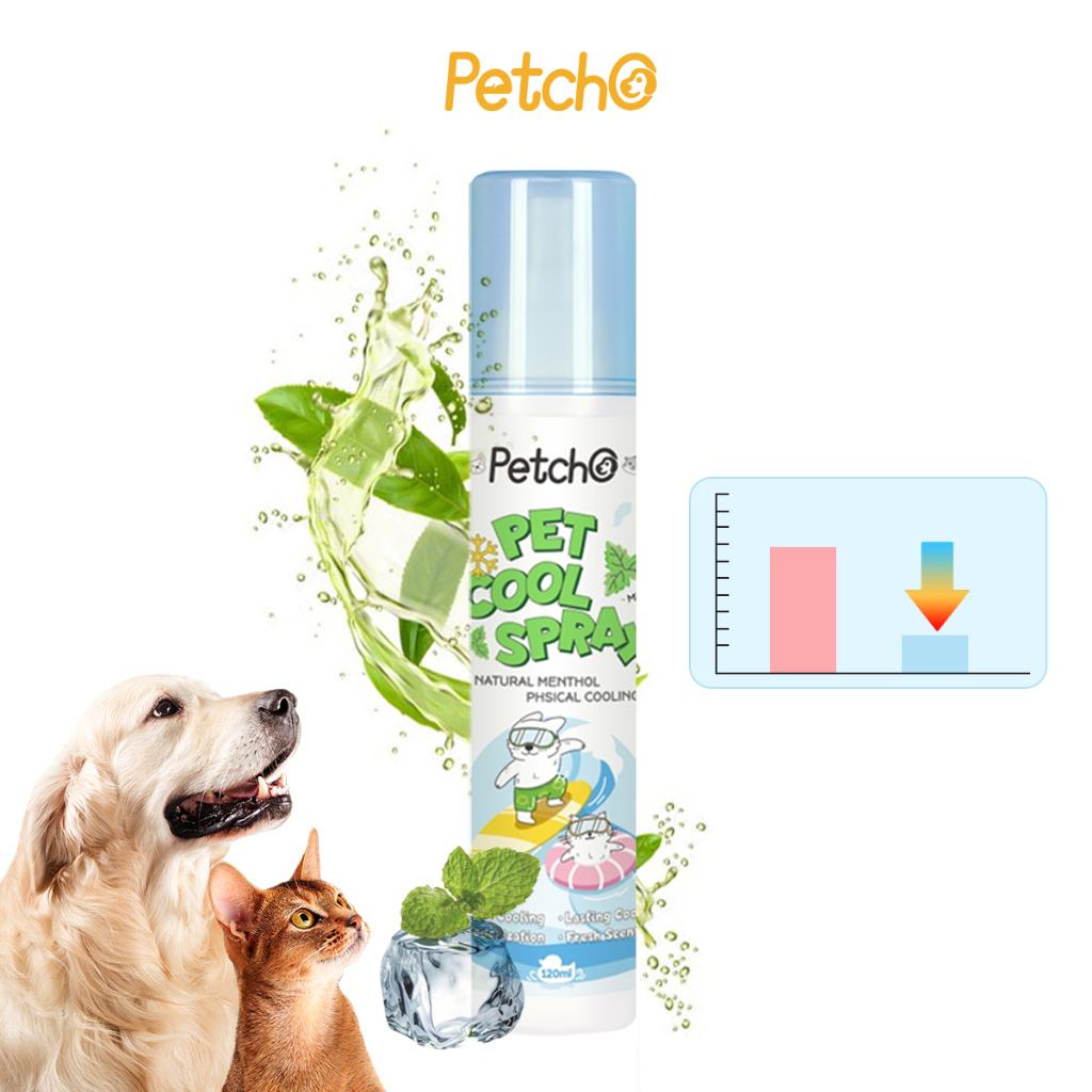 Petcho Pet Cooling Mist สเปรย์เย็น บอดี้สเปรย์  ฉีดแล้วเย็นทันที Relaxing Refreshing - รูปที่ 3