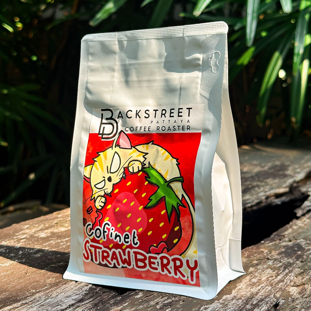 Backstreet House เมล็ดกาแฟ Colombia Cofinet Strawberry (Micro-lot) 200G