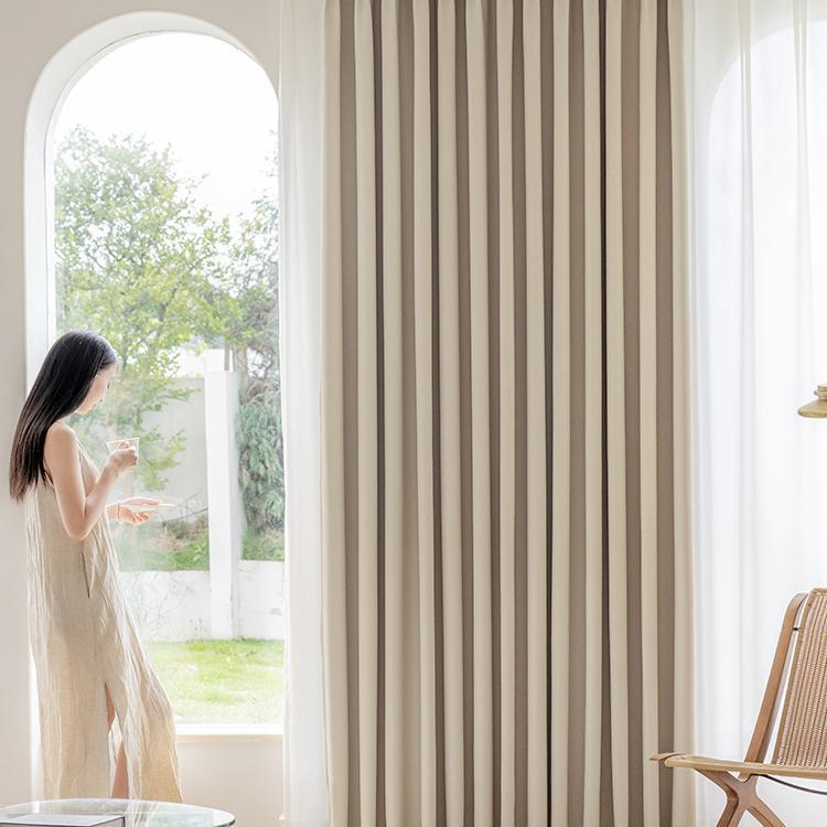 แนะนำ ผ้าม่าน (สินค้ามาใหม่) ผ้าม่านBLACK OUT กันแสงกันUV ความหนาดี ม่านประตู ผ้าม่านจีบ ฉนวนกันเสียงและความร้อน ตะขอ/สไตล์ตาไก่ ราคาพิเศษ มีเก็บเงินปลายทาง