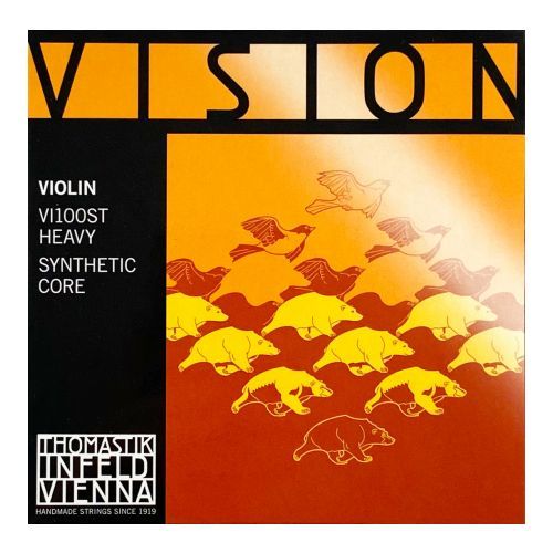 สายไวโอลินชุด Violin Strings Thomastik Vision Violin VI100ST Heavy (Set)