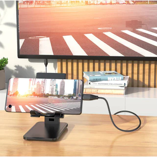 HOCO UA27 สายเคเบิล iP to HDTV Type-C to HDTV ความละเอียด 4K ยาว 2 เมตร