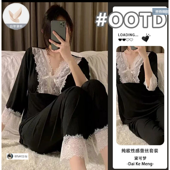 🔥🔥ราคาที่ถูกที่สุด，ชุดนอนน่ารัก，ลายการ์ตูนหลากหลายรูปแบบ，ผ้าฝ้ายคุณภาพดี，M-2XL