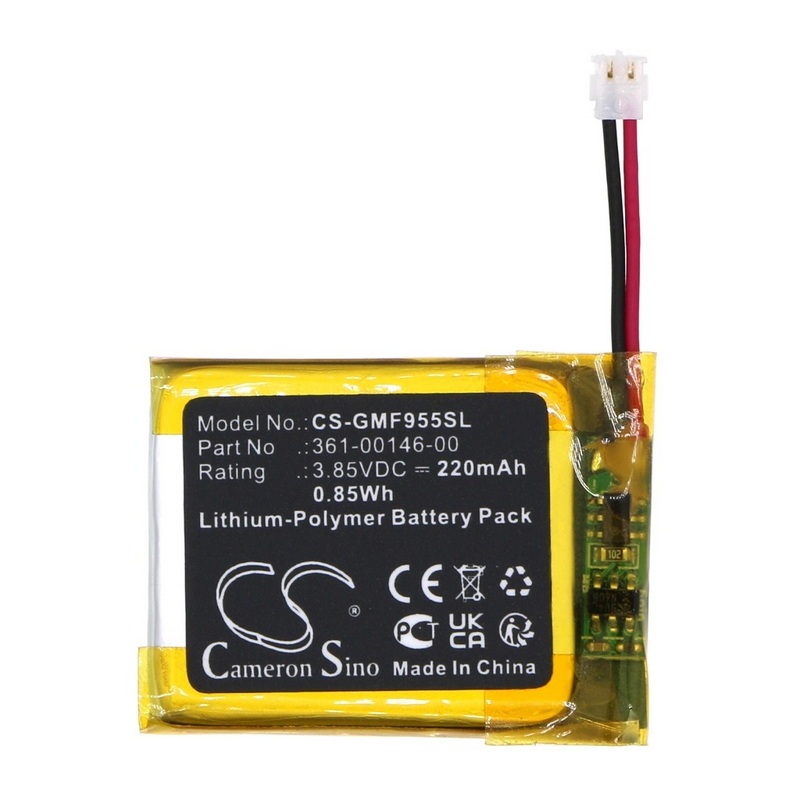 แบตเตอรี่ทดแทน สำหรับใช้งานกับ Garmin Forerunner 955 Solar [-แบต-]