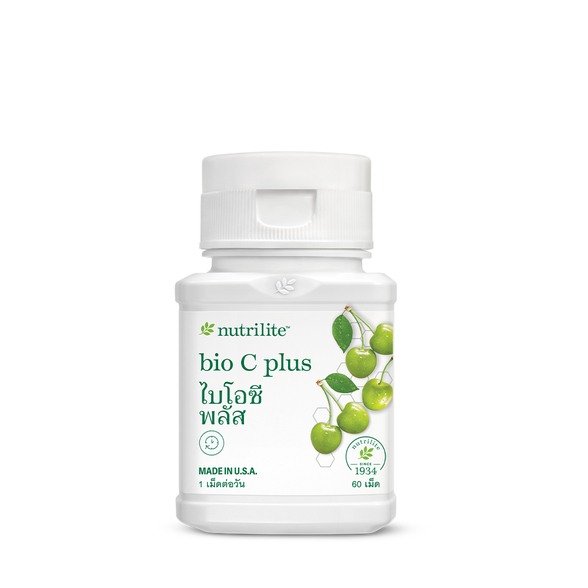 **ของแท้100% ฉลากไทย ผลิตใหม่** วิตามินซีแอมเวย์ ไบโอซี พลัส Bio C Plus 60 เม็ด